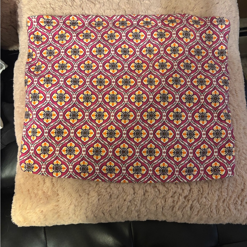 Old Navy Floral Patterned Crop Top - Purple and Yellow